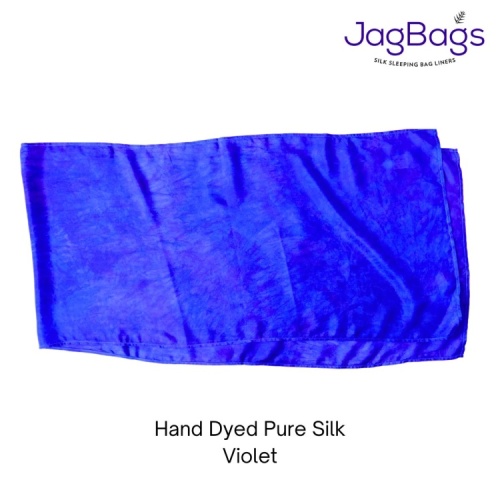 JagBag Long Silk Scarf - Violet